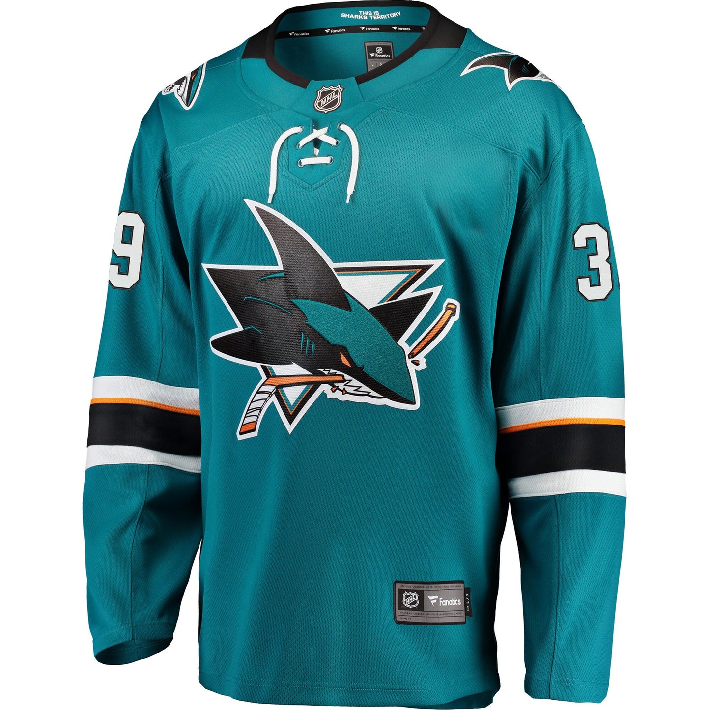 Logan Couture San Jose Sharks Fanatics Breakaway Jersey - Teal