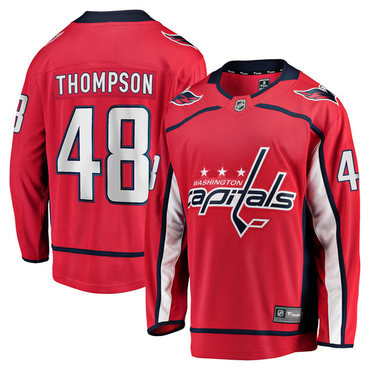 Logan Thompson Washington Capitals Fanatics Home Premier Breakaway Player Jersey - Red