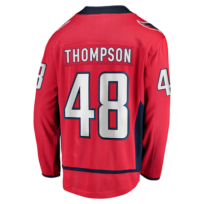 Logan Thompson Washington Capitals Fanatics Home Premier Breakaway Player Jersey - Red