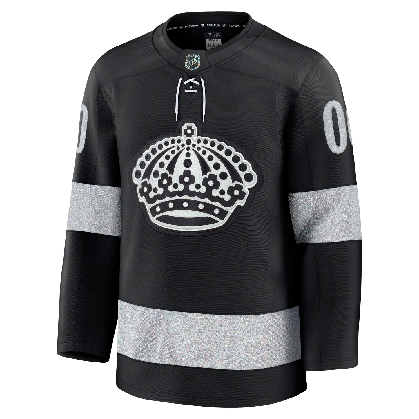 Los Angeles Kings Fanatics Alternate Premium Custom Jersey - Black