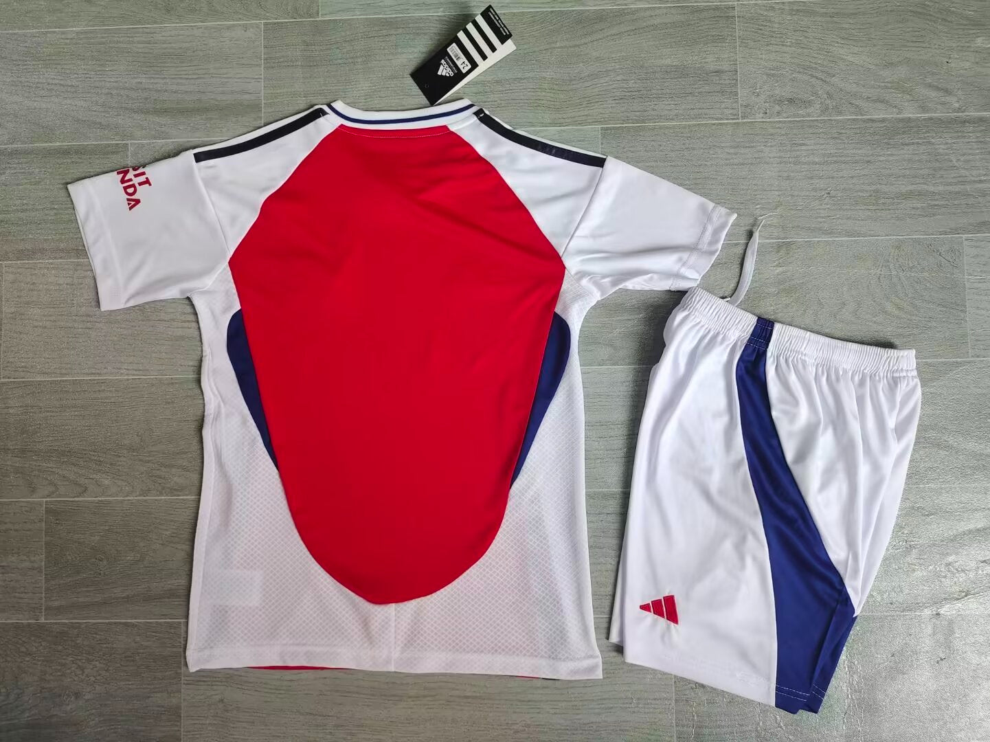 KIDS Adidas Arsenal 2024/25 Home Replica Kit (Kids' Set: Jersey + Shorts)