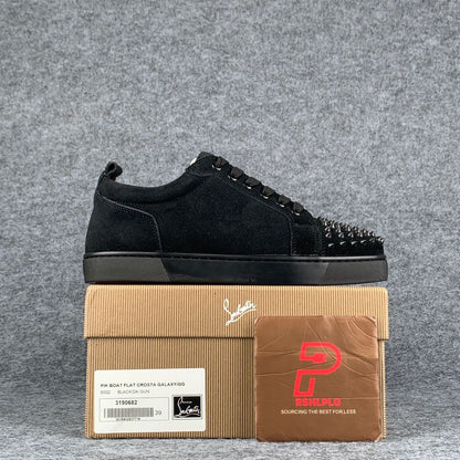 Christian Louboutin Louis Junior Spikes 'Black