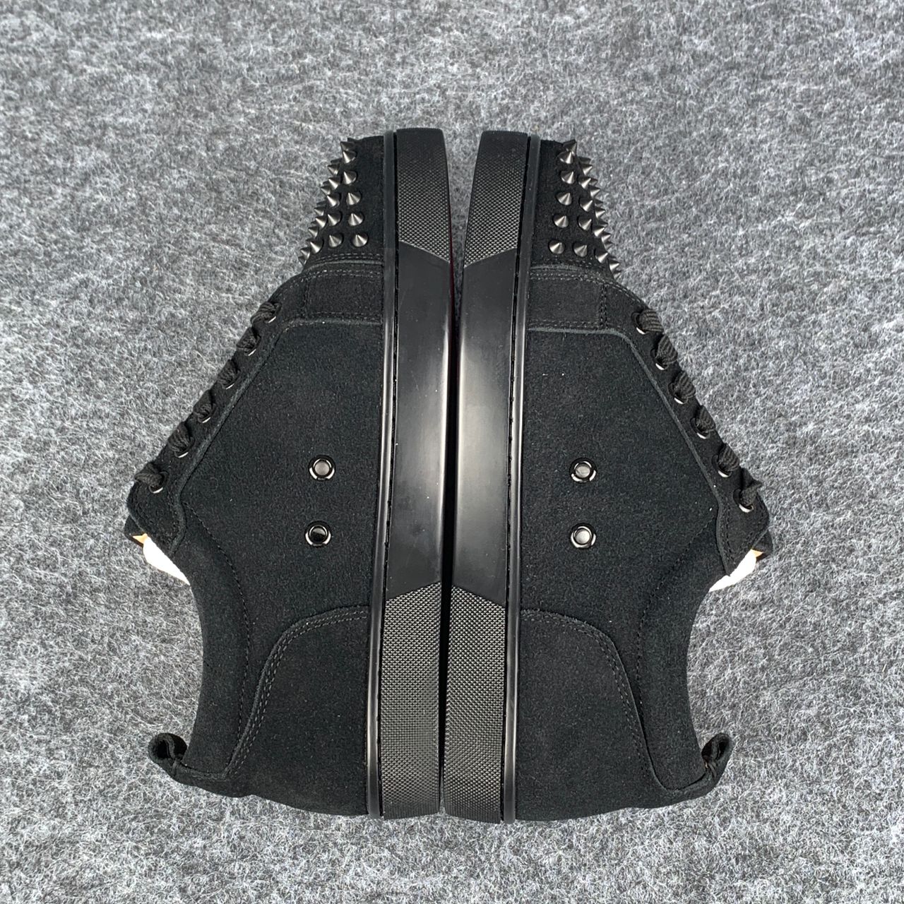 Christian Louboutin Louis Junior Spikes 'Black