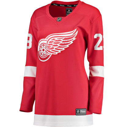 Lucas Raymond Detroit Red Wings Fanatics Women's Home Breakaway Player Jersey - Red