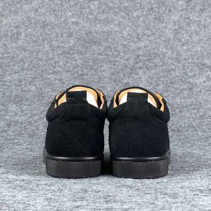 Christian Louboutin Louis Junior Spikes 'Black