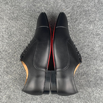 CL Greggo Flat Calf 'Black'