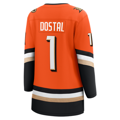 Lukas Dostal Anaheim Ducks Fanatics Women's Home Breakaway Jersey - Orange