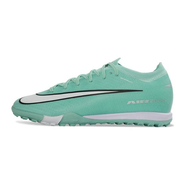 Nike Zoom Mercurial Vapor 16 Elite Green And White Turf TF Football Boot