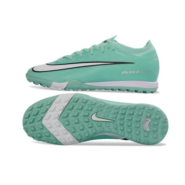 Nike Zoom Mercurial Vapor 16 Elite Green And White Turf TF Football Boot