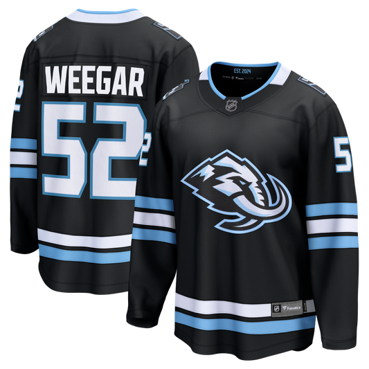 MacKenzie Weegar Utah Mammoth Fanatics Home Breakaway Jersey - Black