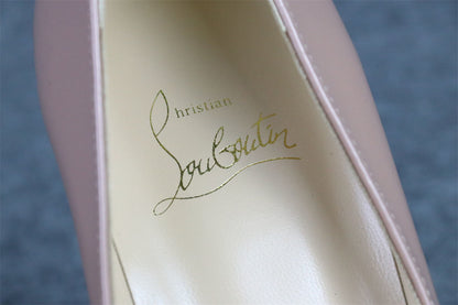CL Kate Pump Patent Leather 'Nude'