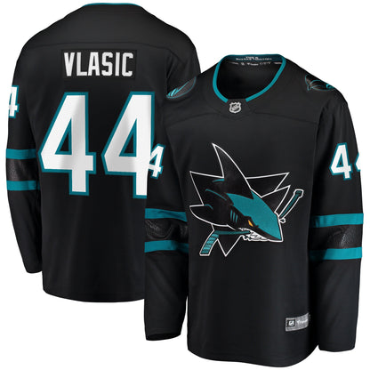 Marc-Edouard Vlasic San Jose Sharks Fanatics Breakaway Jersey - Black