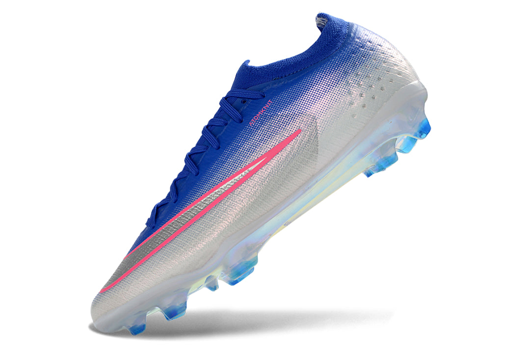 Nike Zoom Mercurial Vapor 17 Elite FG Firm Ground Soccer Cleats (Blue/White Gradient / Iridescent)