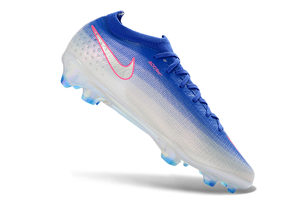 Nike Zoom Mercurial Vapor 17 Elite FG Firm Ground Soccer Cleats (Blue/White Gradient / Iridescent)