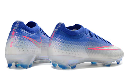 Nike Zoom Mercurial Vapor 17 Elite FG Firm Ground Soccer Cleats (Blue/White Gradient / Iridescent)