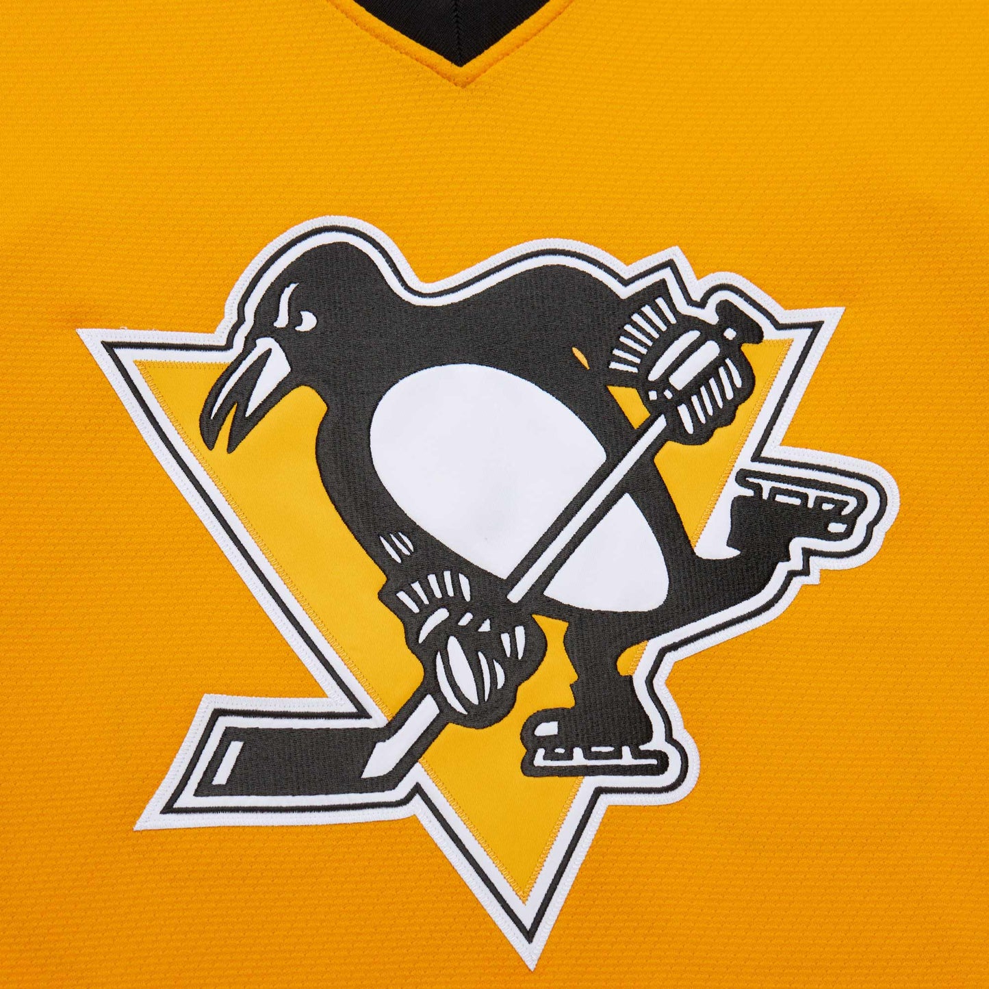 Mario Lemieux Pittsburgh Penguins 1984-85 Power Play Jersey - Gold