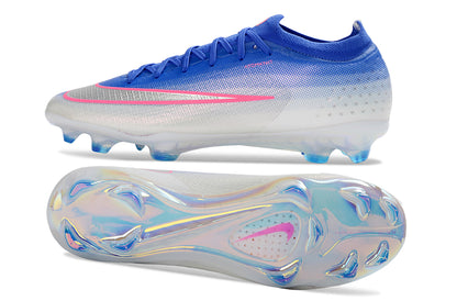 Nike Zoom Mercurial Vapor 17 Elite FG Firm Ground Soccer Cleats (Blue/White Gradient / Iridescent)