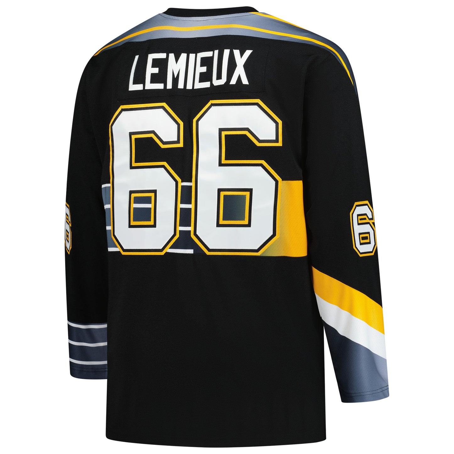 Mario Lemieux Pittsburgh Penguins Mitchell &amp;amp; Ness 1996/97 Blue Line 2.0 Jersey - Black