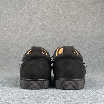 CL Astroloubi Strass Eternity 'Black Suede/Comète Strass'