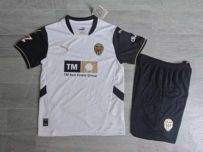 KIDS Valencia CF Home Kit (Jersey & Shorts Set)