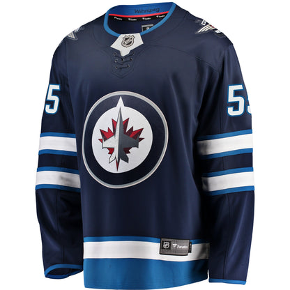 Mark Scheifele Winnipeg Jets Fanatics Breakaway Replica Jersey - Navy