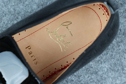 CL Dandelion Tassel Loafers 'Black Patent Leather'
