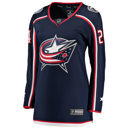 Mathieu Olivier Columbus Blue Jackets Fanatics Women's Home Breakaway Jersey - Navy