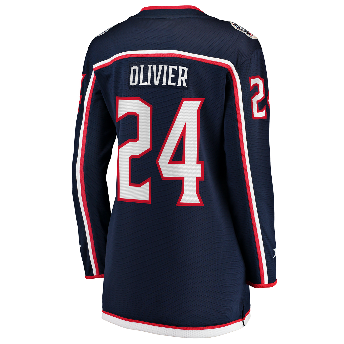 Mathieu Olivier Columbus Blue Jackets Fanatics Women's Home Breakaway Jersey - Navy
