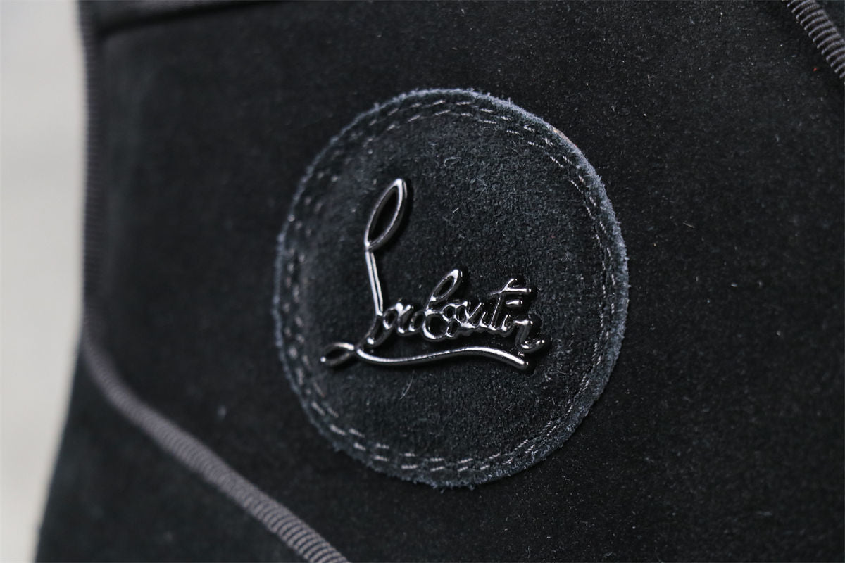 CL Lou Spikes Orlato High-Top 'Black Suede'