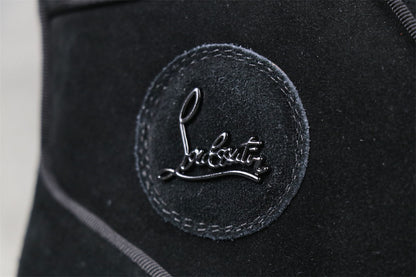 CL Lou Spikes Orlato High-Top 'Black Suede'