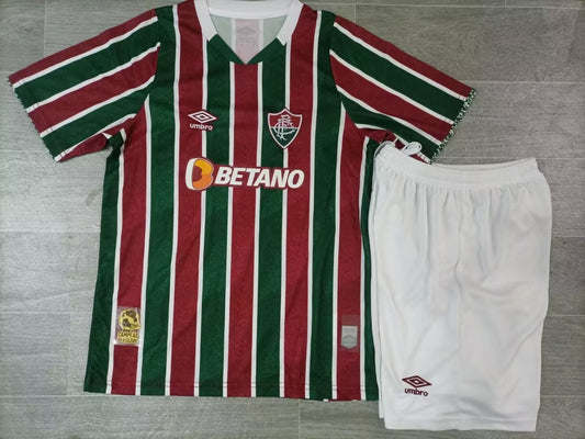 KIDS Fluminense FC Home Kit (Jersey & Shorts Set)