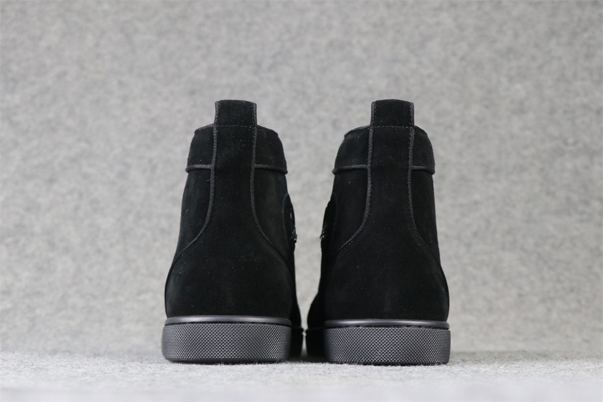 CL Lou Spikes Orlato High-Top 'Black Suede'