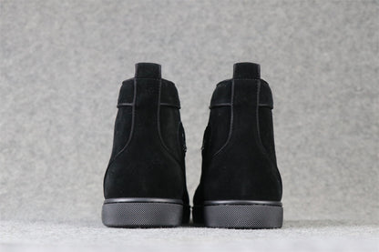 CL Lou Spikes Orlato High-Top 'Black Suede'