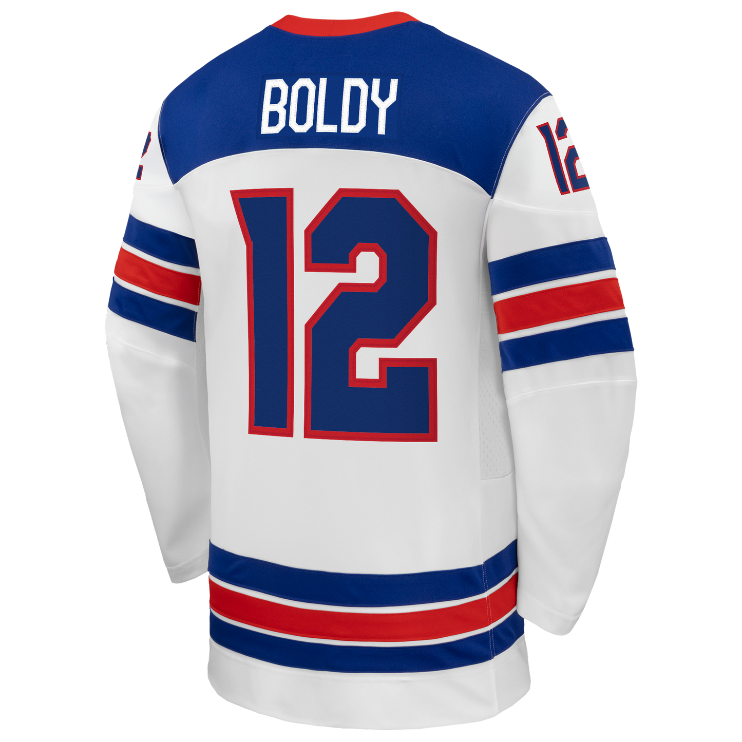 Matthew Boldy US Hockey Nike 2026 Away Replica Jersey - White