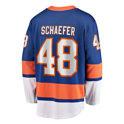 Matthew Schaefer New York Islanders Fanatics Home Breakaway Player Jerseys - Royal