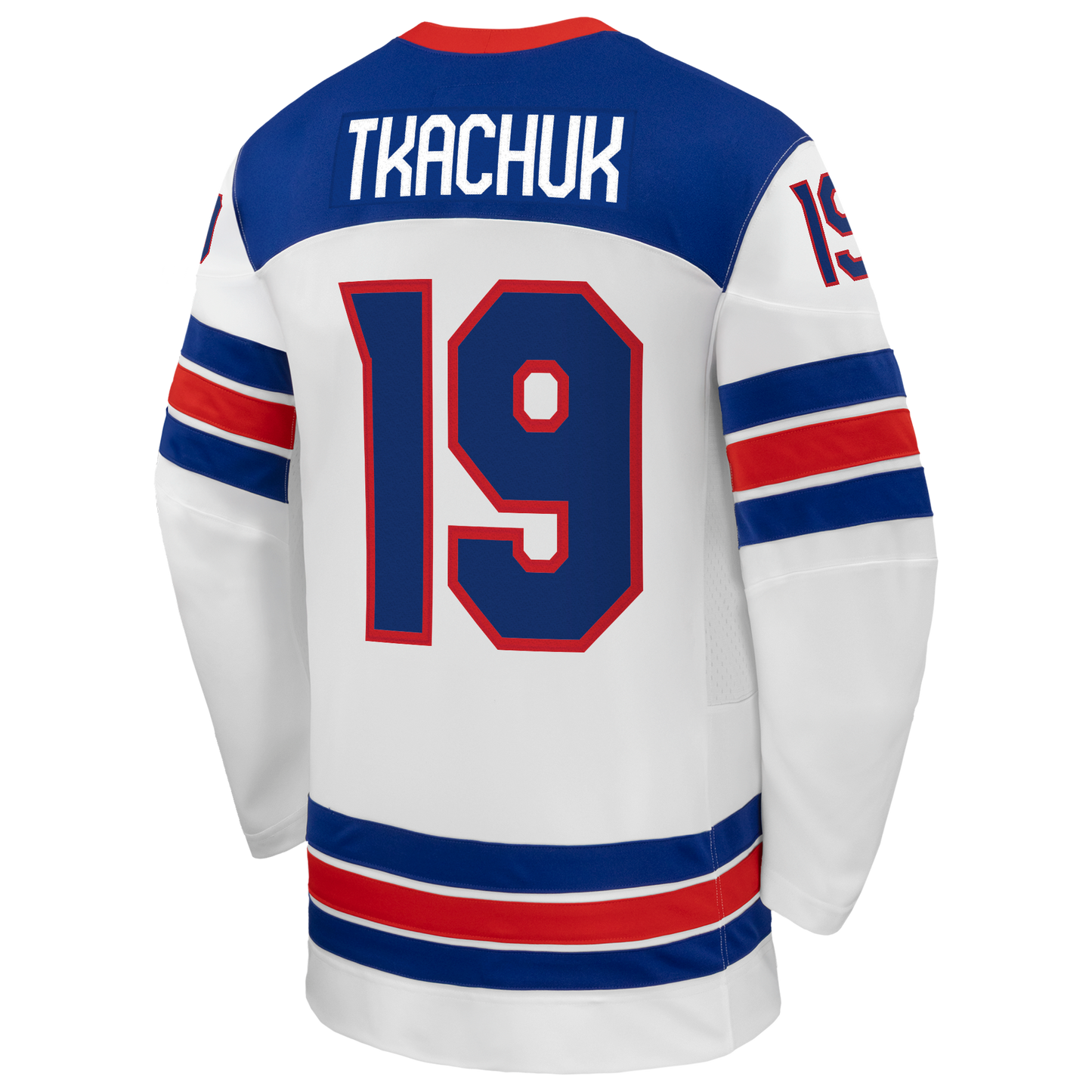 Matthew Tkachuk Nike US Hockey 2026 Away Replica Jersey - White