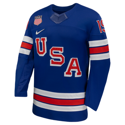 Matthew Tkachuk Nike US Hockey 2026 Home Replica Jersey - Royal