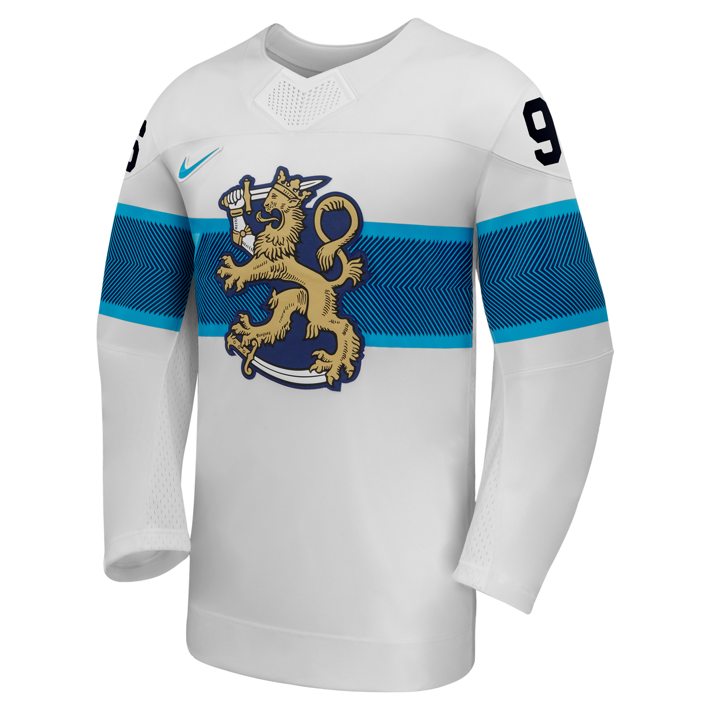 Mikko Rantanen Finland Hockey Nike 2026 Away Replica Jersey - White