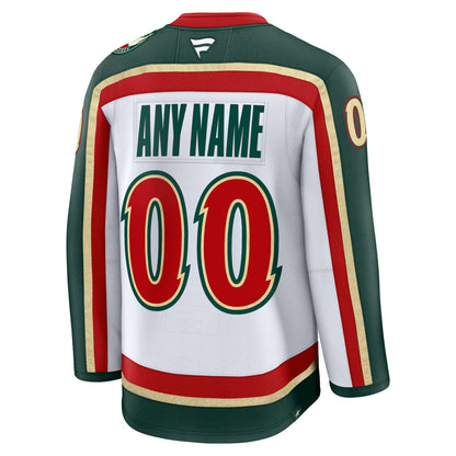 Minnesota Wild Fanatics 25th Anniversary Premium Custom Jersey - White
