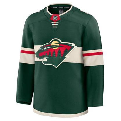 Minnesota Wild Fanatics Home Premium Jersey - Green