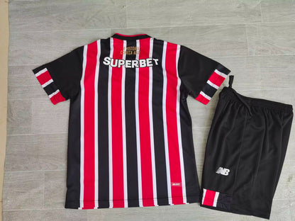 KIDS São Paulo FC 2024/25 Away Football Kit Set (Jersey + Shorts)
