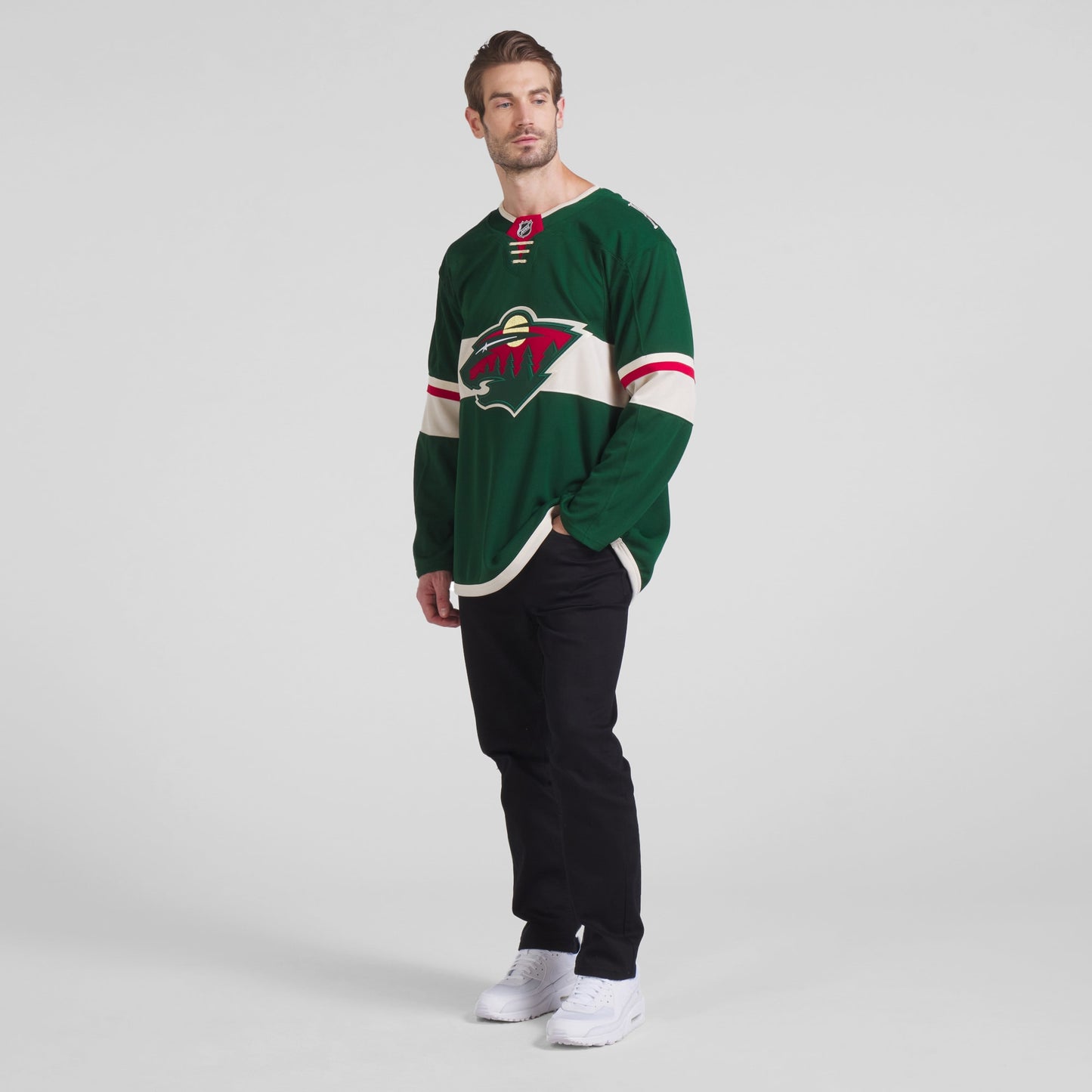 Minnesota Wild Fanatics Home Premium Jersey - Green