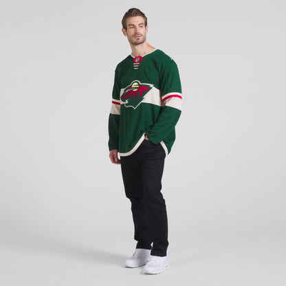 Minnesota Wild Fanatics Home Premium Jersey - Green