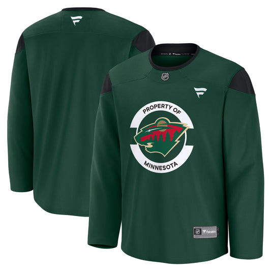Minnesota Wild Fanatics Practice Jersey - Green