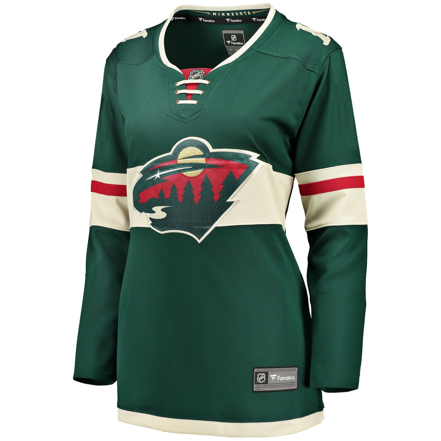 Minnesota Wild Fanatics Women's Home Breakaway Jersey - Green