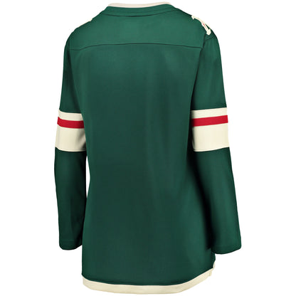Minnesota Wild Fanatics Women's Home Breakaway Jersey - Green