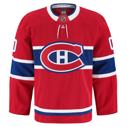 Montreal Canadiens Fanatics Home Authentic Pro Custom Jersey - Red