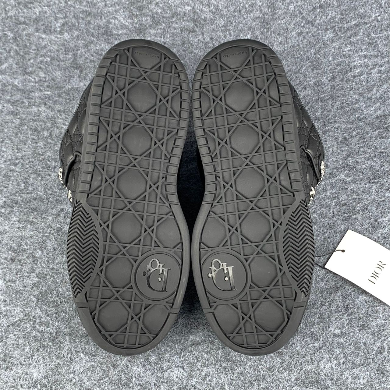 Dior B9S Skater 'ERL Black Quilted Cannage Calfskin'