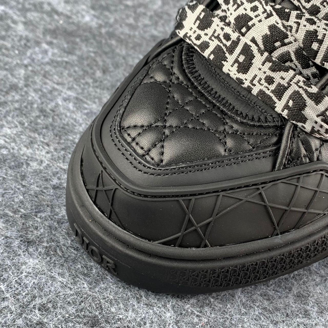 Dior B9S Skater 'ERL Black Quilted Cannage Calfskin'