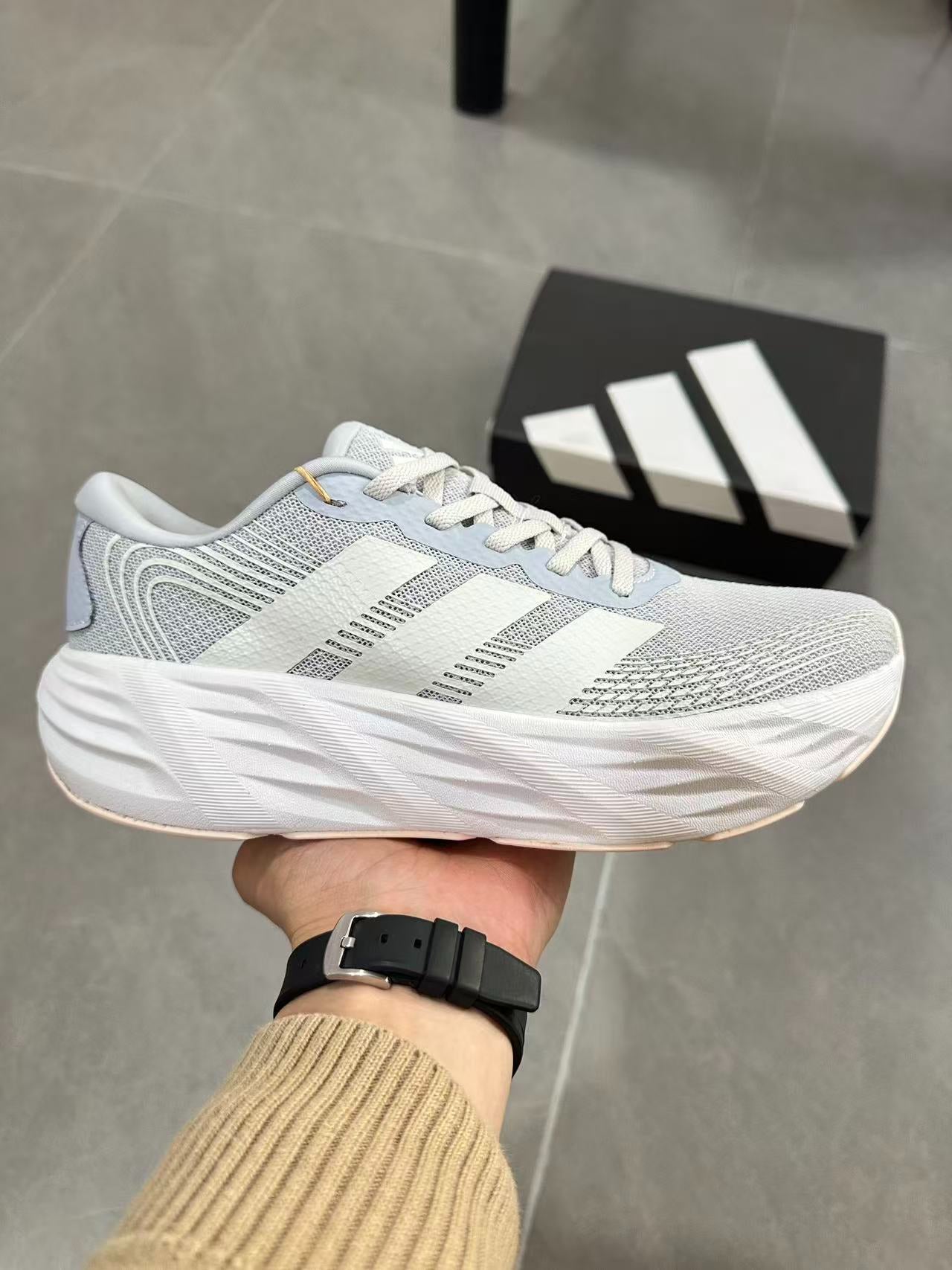 Adidas Adistar 3 Running Shoes White | Gray
